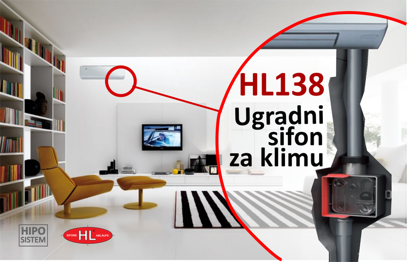 Zašto je HL138N idealno rešenje za odvod kondenzovane vode iz klima uređaja