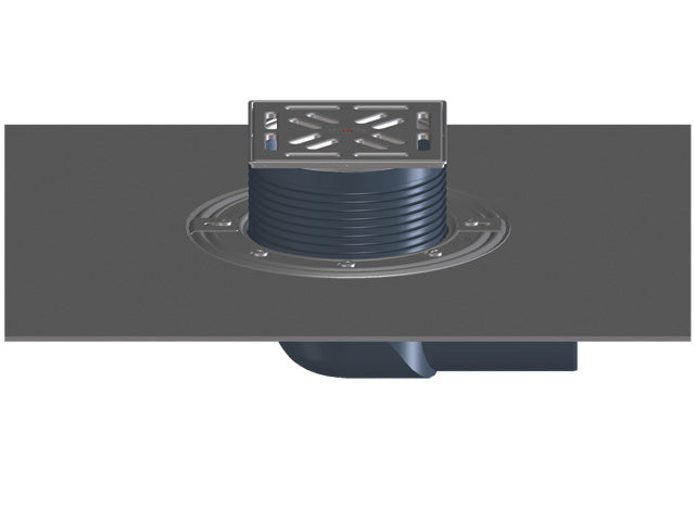 Horizontalni slivnik za balkon i terasu sa bitumenskom prirubnicom – HL5100TH