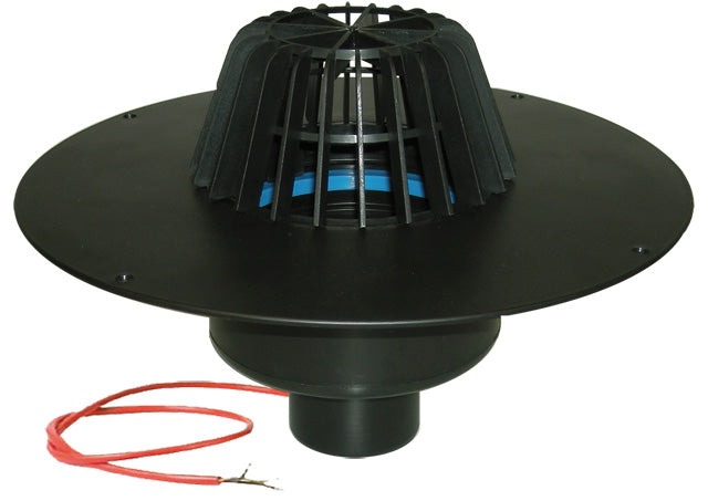 Vertikalni krovni slivnik sa grejačem, za TPO/FPO hidroizolaciju – HL62.1F/1