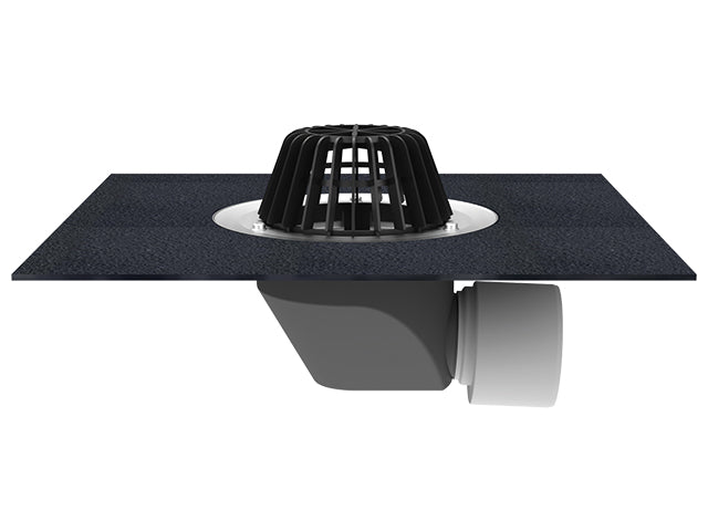 Horizontalni krovni slivnik sa bitumenskom kragnom – HL64H