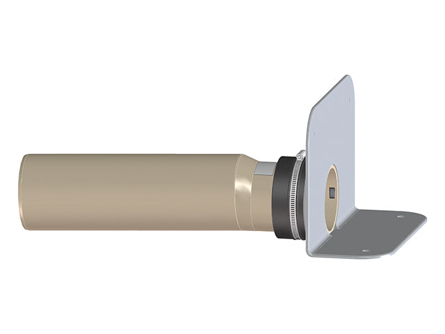 Atika slivnik sa PVC kragnom i PP cevima – HL68P.0/75