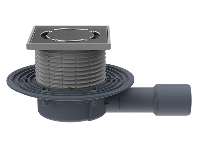 HL90Prblue – Ekstremno plitak podni slivnik sa PRIMUS blue sifonom, DN40/50