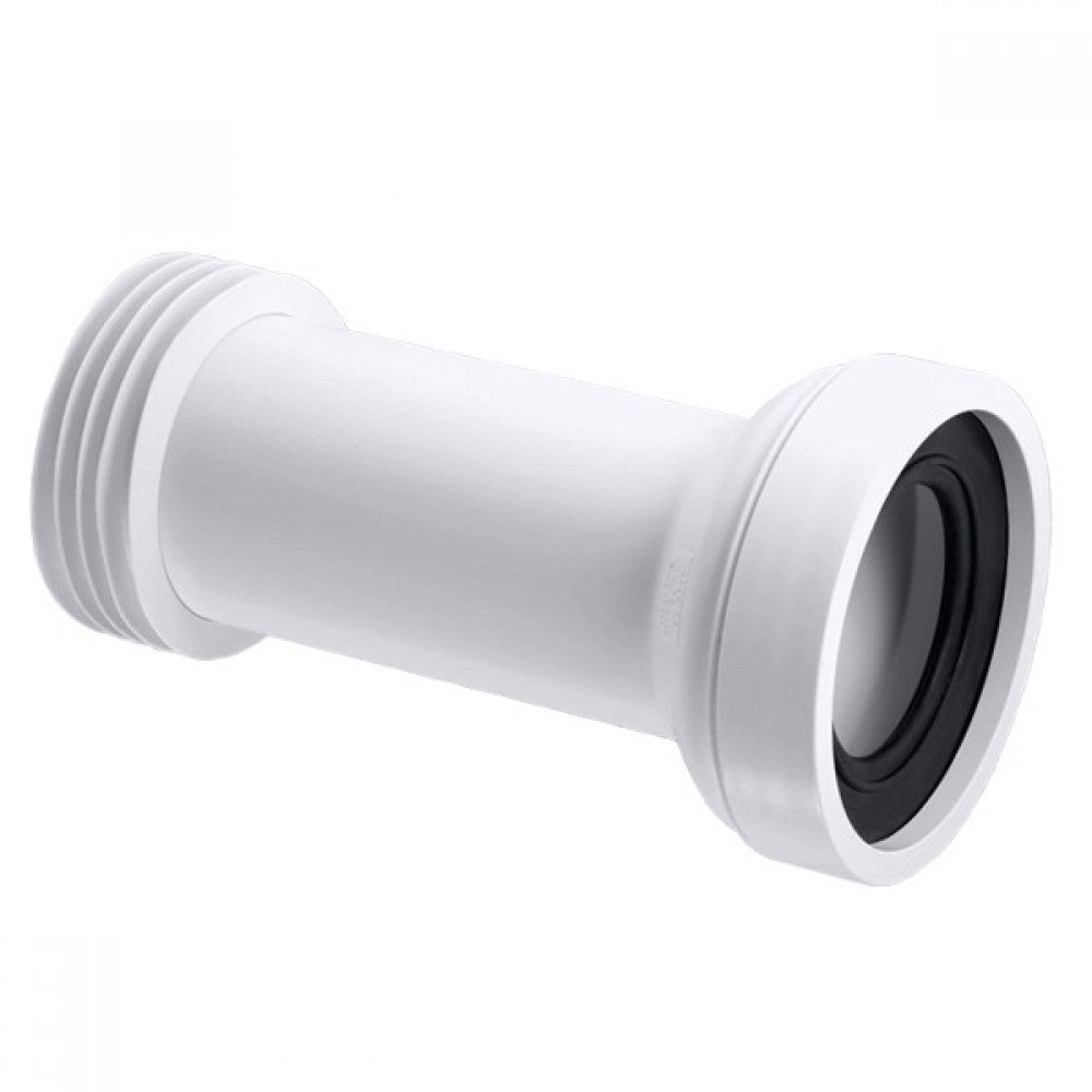 WC priključak sa manžetnom, ravni L=260mm, Ø90.