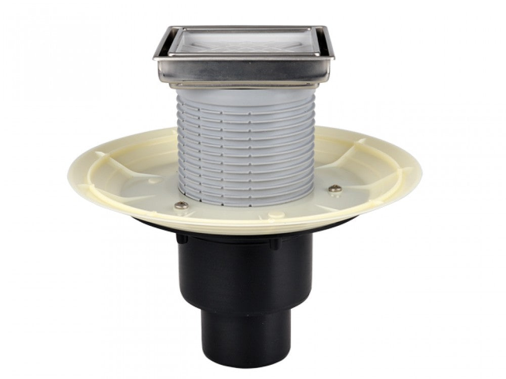 HL310Prblue-3020 – Podni slivnik sa umetkom za pločicu i PRIMUS Blue sifonom